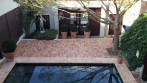 Pool Paving - Clay Pavers