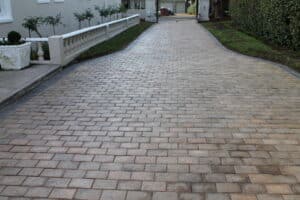Stretcher Bond Paved Driveway